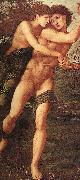 Sir Edward Coley Burne-Jones Phyllis and Demophoon oil on canvas